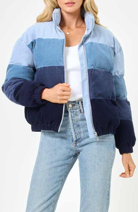 Horizon Cropped Bomber Jacket