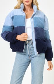 LSPACE Horizon Cropped Bomber Jacket