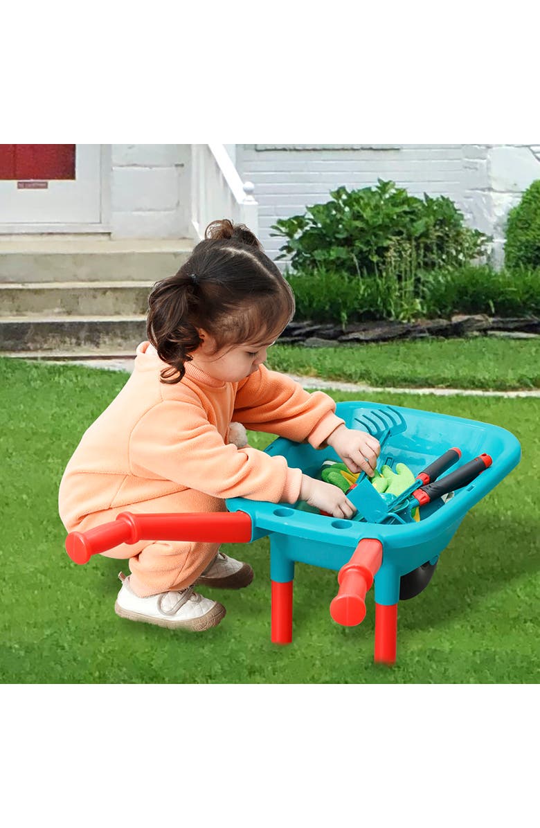 Trimate Kids Gardening Set W/ Wheelbarrow
Accessories, 10 Pieces, Alternate, color, Multicolored