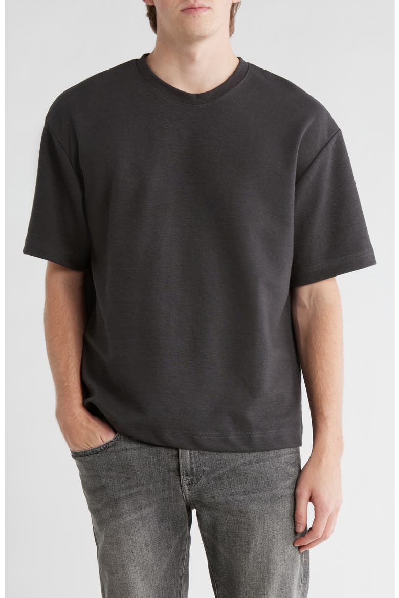 Relaxed Fit Crewneck T-Shirt, Main, color, DARK GREY