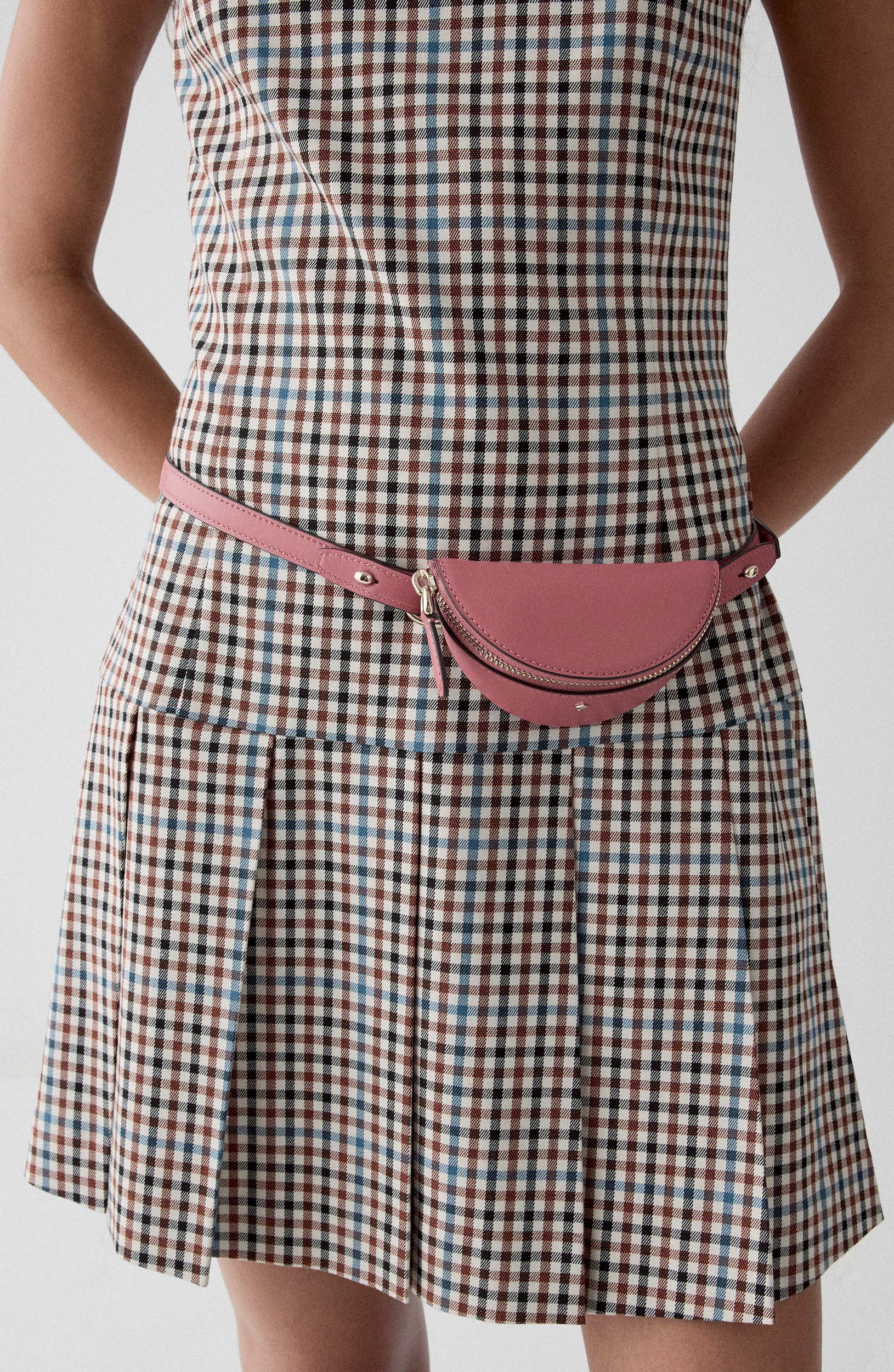 duo pebble leather crossbody bag, Alternate, color, POMEGRANATE.