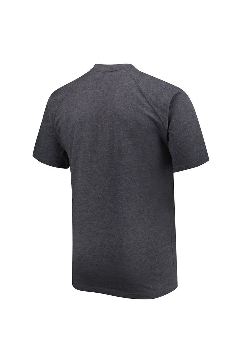 Men's Charcoal Texas A&M Aggies Big & Tall Raglan T-Shirt, Alternate, color, Charcoal