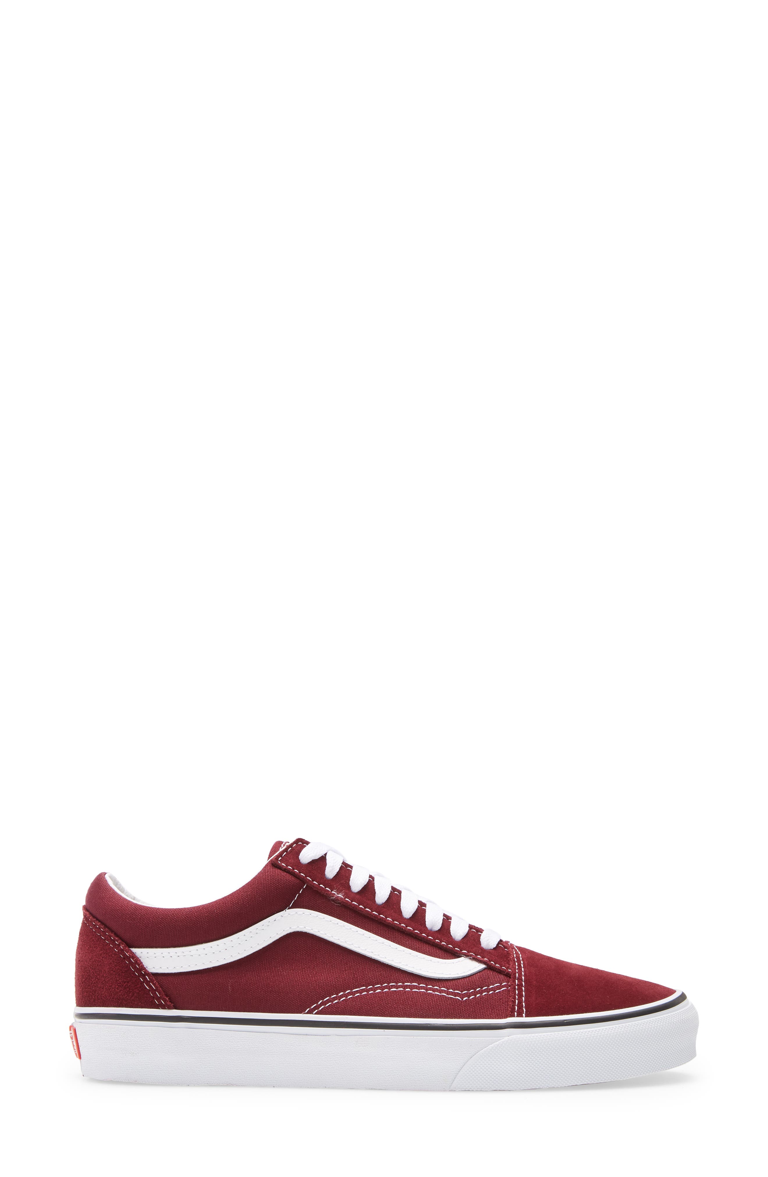 Old Skool Sneaker, Alternate, color, PORT ROYALE TRUE WHI