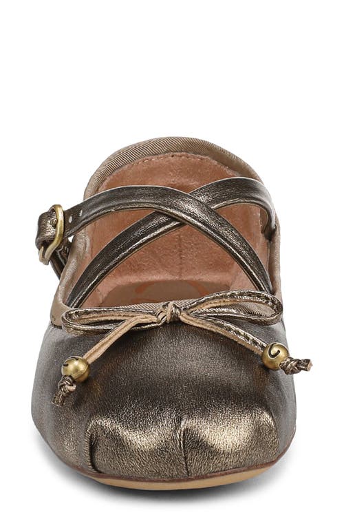 Circus Ny By Sam Edelman Zuri Strappy Ballet Flat In Gold