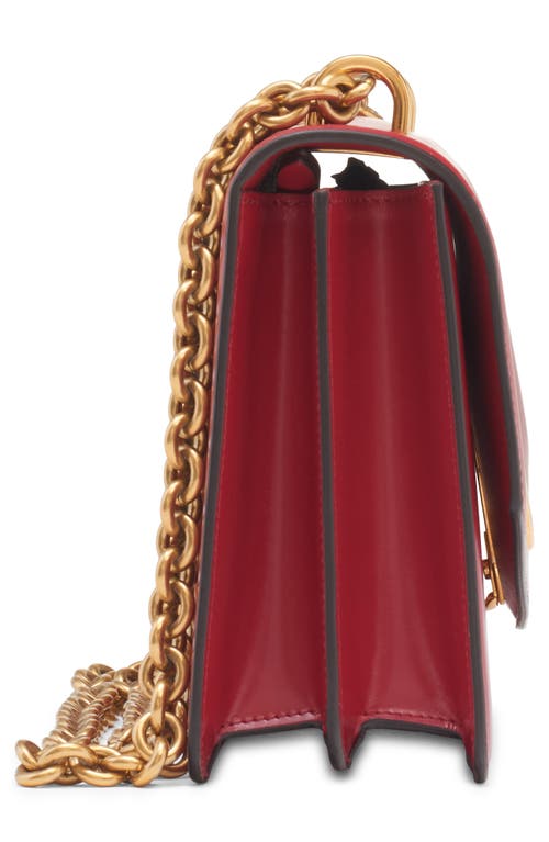 Valentino Garavani Vain Vlogo Leather Shoulder Bag