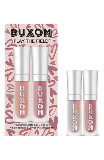 Buxom Play The Field™ Plumping Matte Lip Gloss 2-piece Set $28 Value
