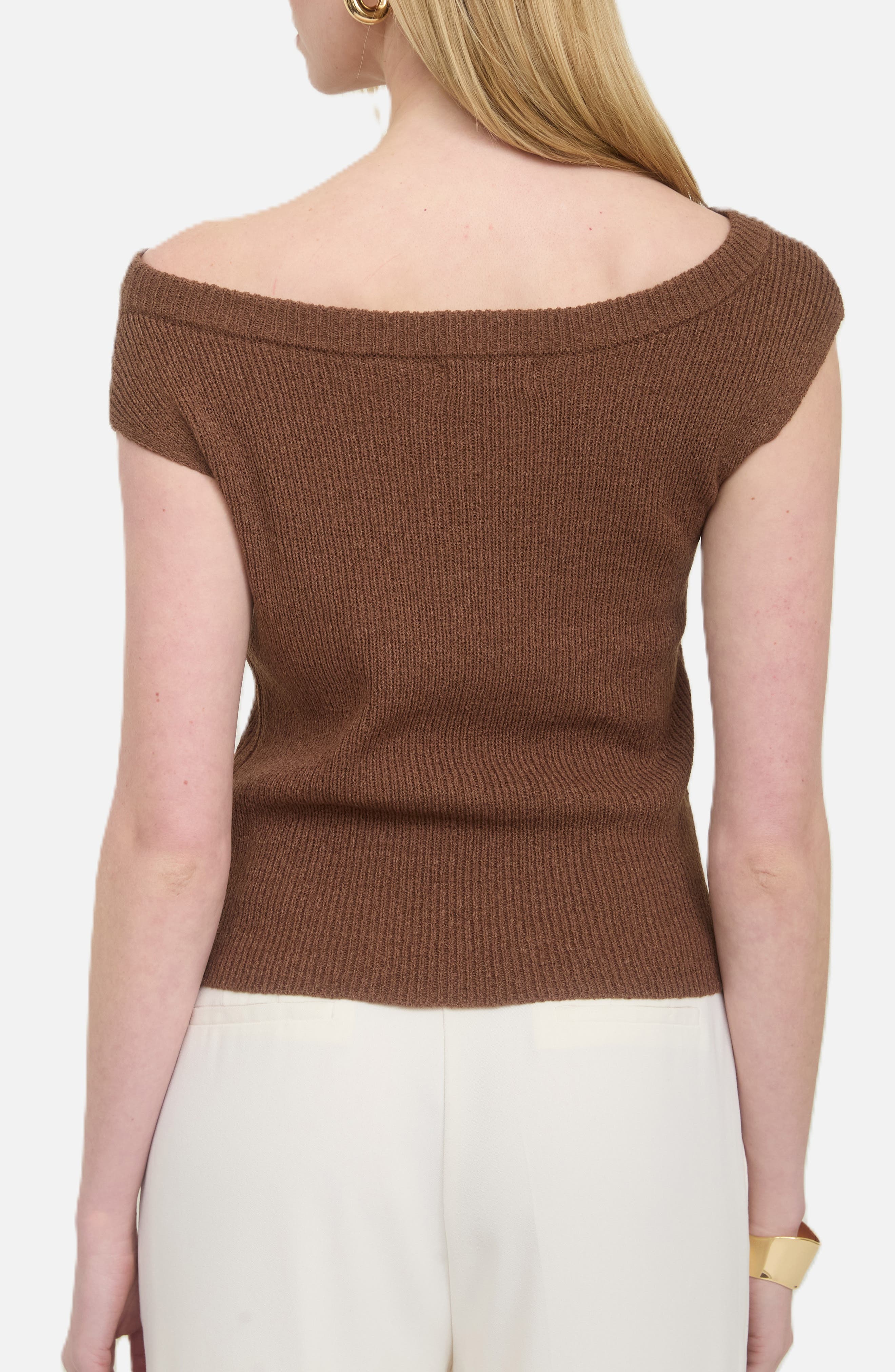 Off-the-Shoudler Sweater - image 4