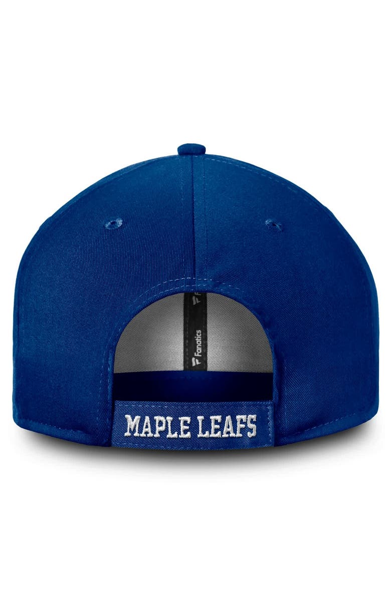 FANATICS Men's Fanatics Blue Toronto Maple Leafs Core Adjustable Hat, Alternate, color, Blue