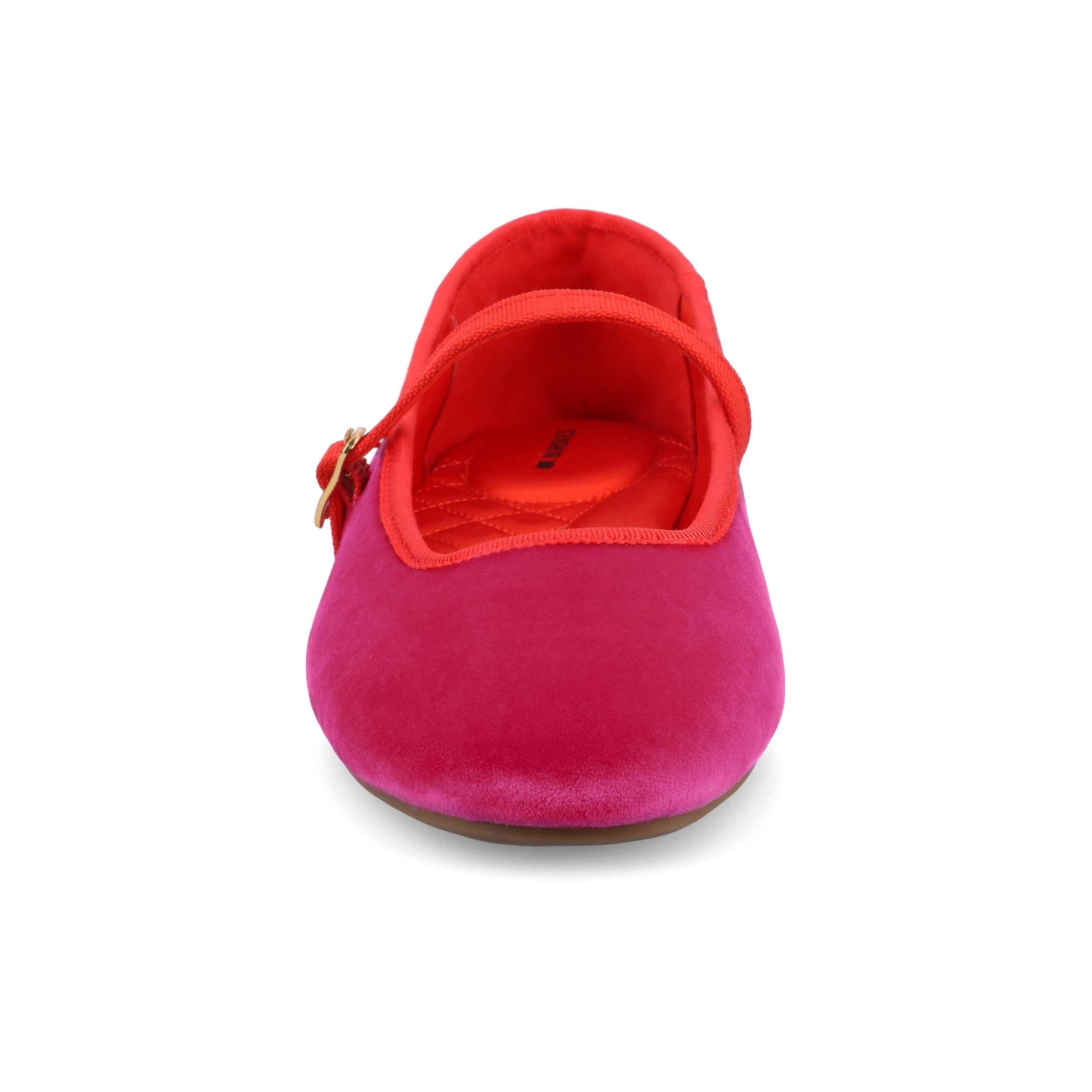Birdies The Hummingbird Mary Janes Velvet, Alternate, color, Hot Pink Velvet