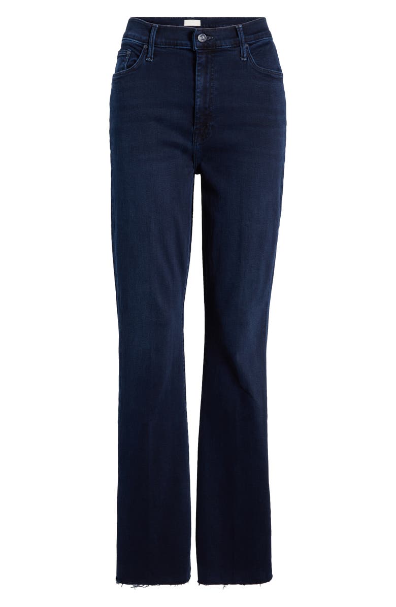 MOTHER Fray Hem Bootcut Jeans, Alternate, color, Chip On My Shoulder