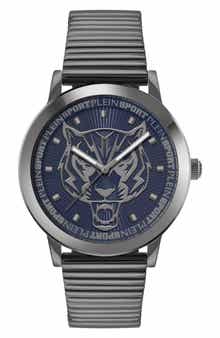 Iron Tiger Bracelet Watch, 44mm