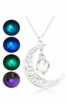 Moon Glow Pendant Necklace