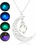 REBL Moon Glow Pendant Necklace