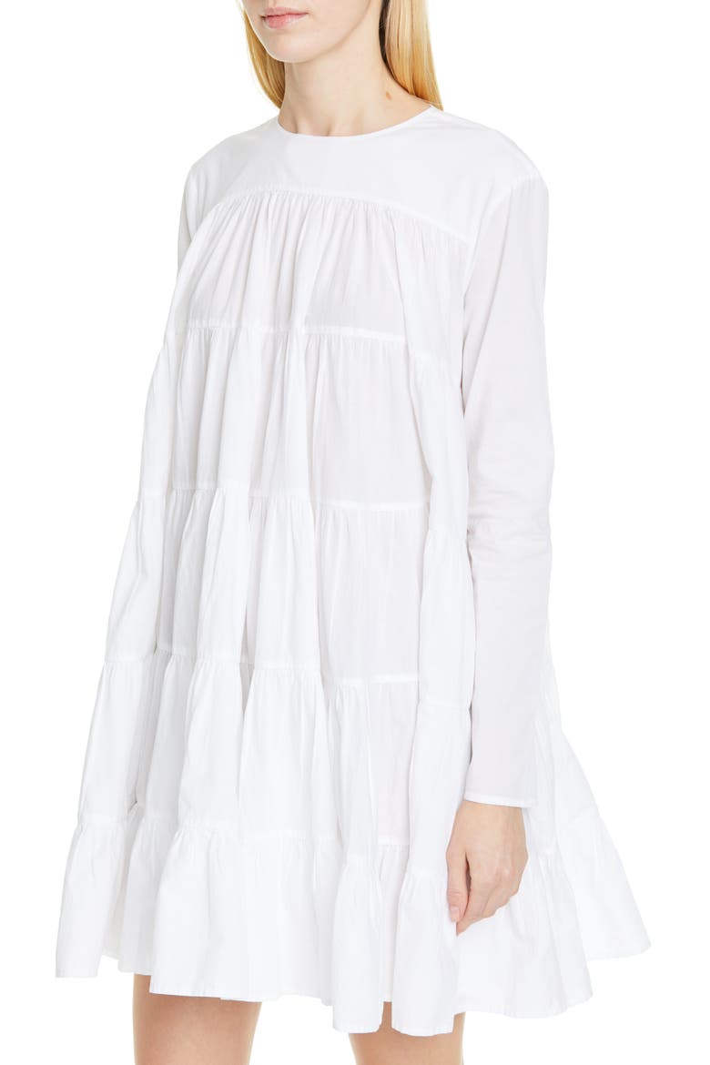 Soliman Dress, Alternate, color, WHITE