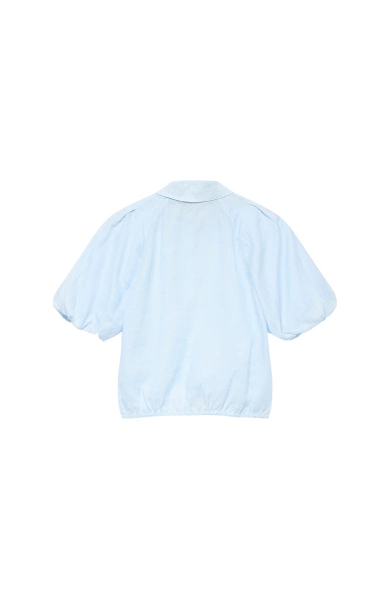 MINT VELVET Puff Sleeve Shirt, Alternate, color, Blue