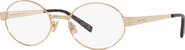 Saint Laurent 55mm Oval optical glasses