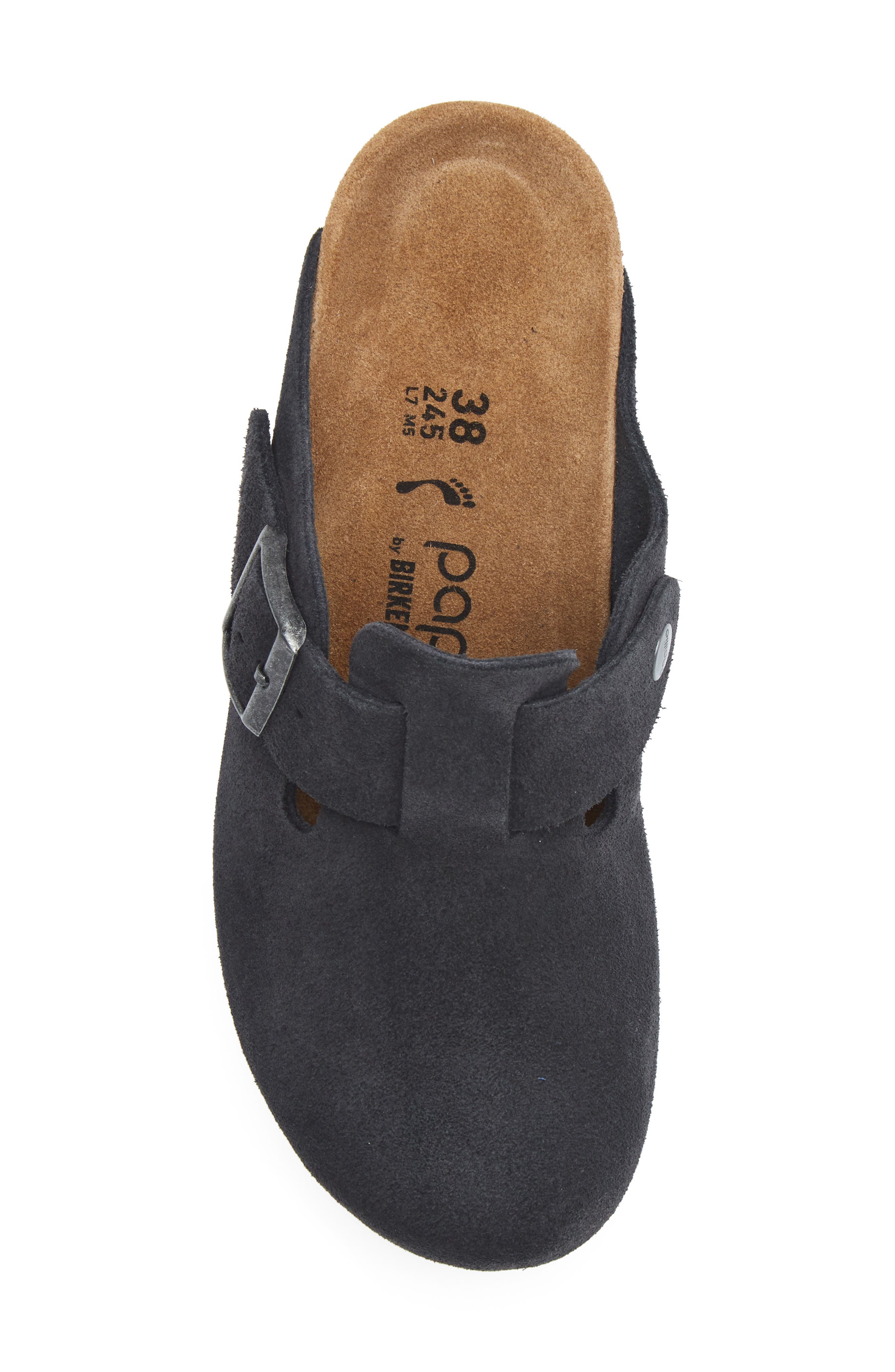 Fanny Wedge Clog, Alternate, color, CHARCOAL