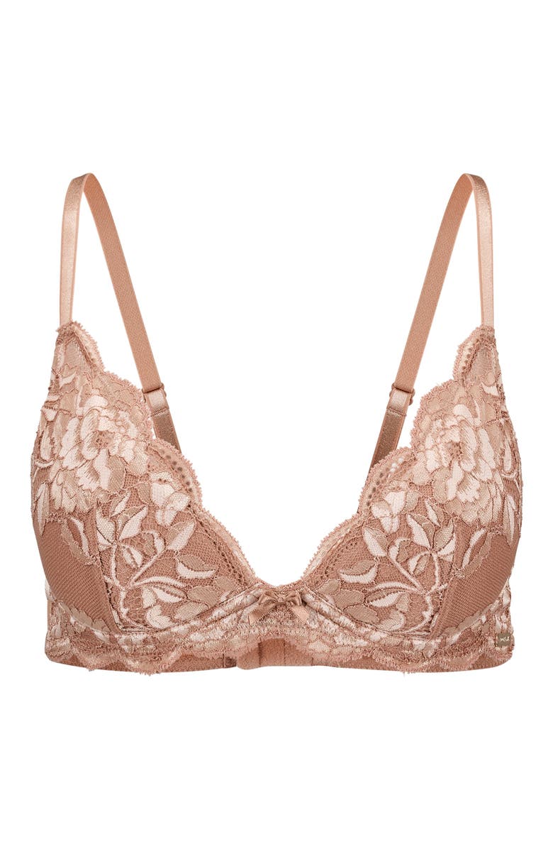 Adore Me Lilibet Contour Plunge Bra, Alternate, color, Medium Beige