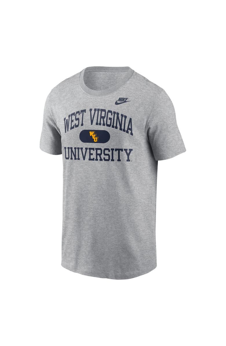 Nike Men's Nike Heather Gray West Virginia Mountaineers Legacy Alma Mater T-Shirt, Alternate, color, 