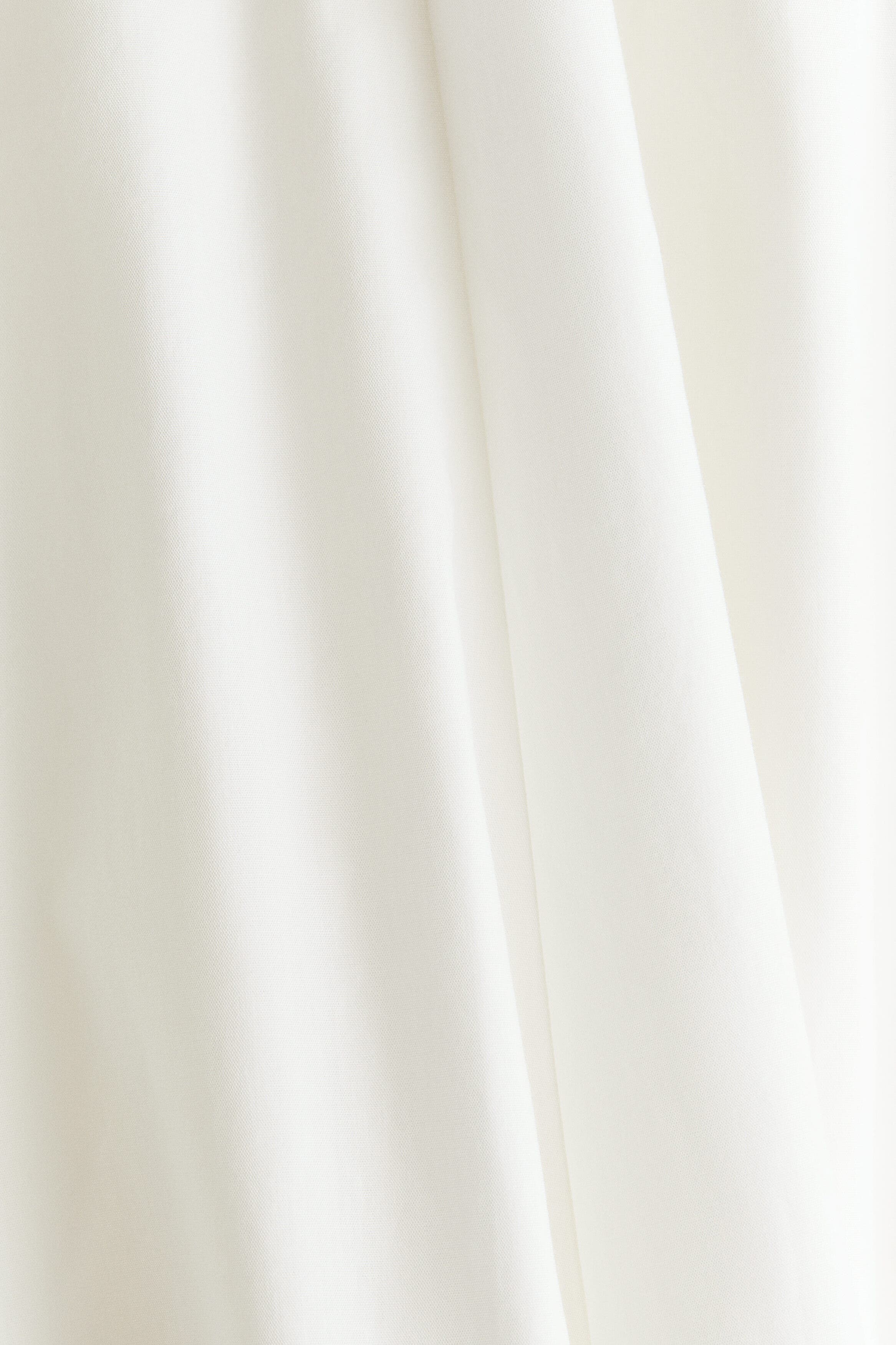 Flared-skirt Poplin Dress - image 2