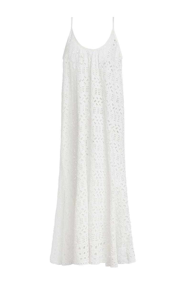 SITANO Dunmore Eyelet Tank Cover-up, Alternate, color, White