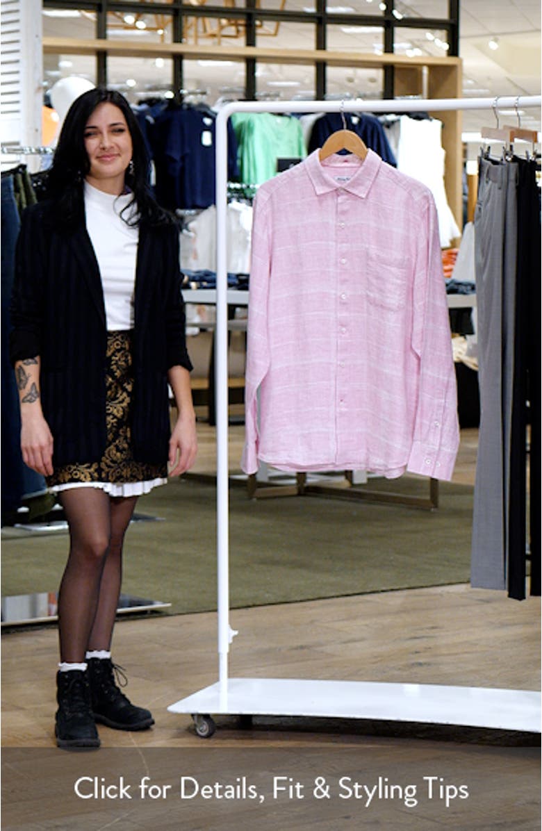 Paradiso Plaid Button-Up Shirt, sales video thumbnail