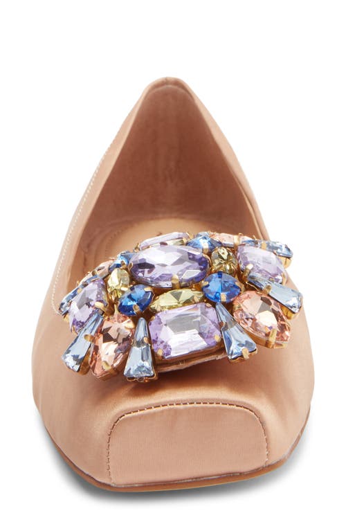 Jeffrey Campbell Ornate Flat In Neutral