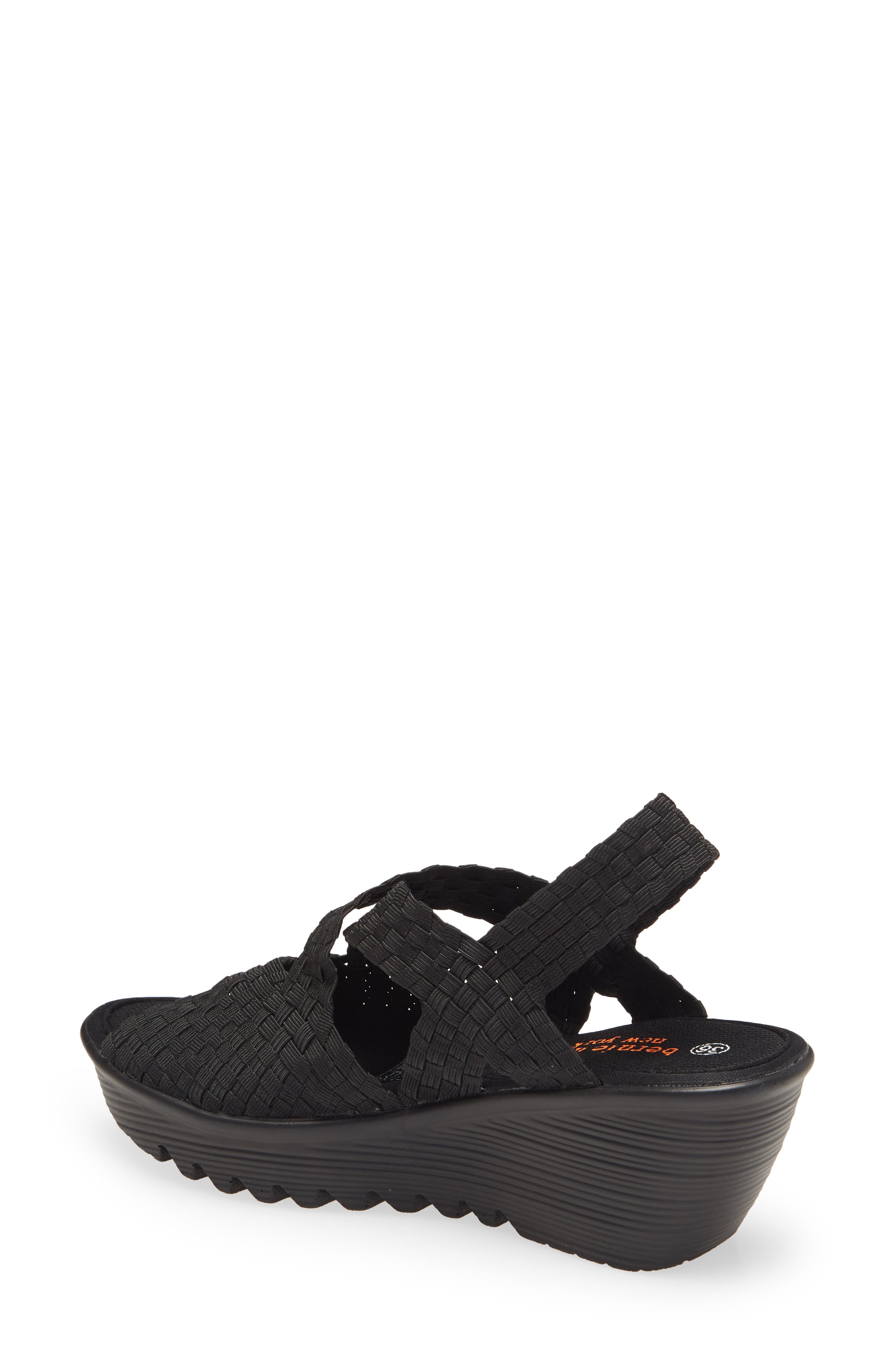 bernie mev. Brighten Wedge Slingback Sandal, Alternate, color, 