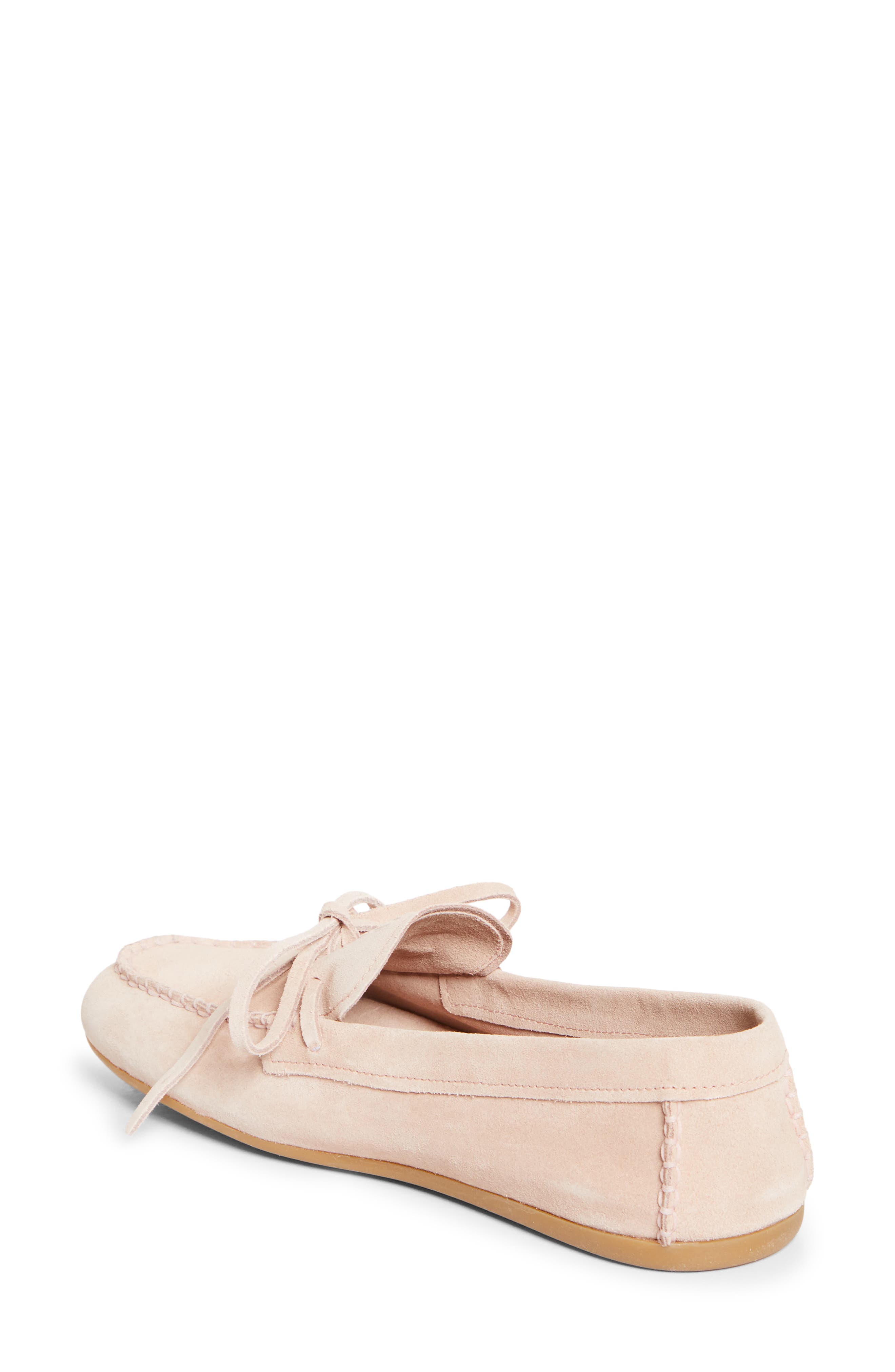 Miu Miu Boat Shoe Flat, Alternate, color, Beige