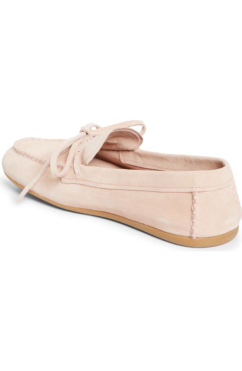 Miu Miu Boat Shoe Flat, Alternate, color, Beige