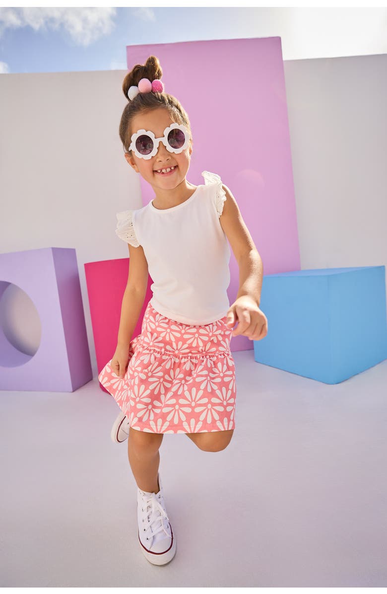 BISBY Kids
 Knit Eyelet Tank, Alternate, color, 