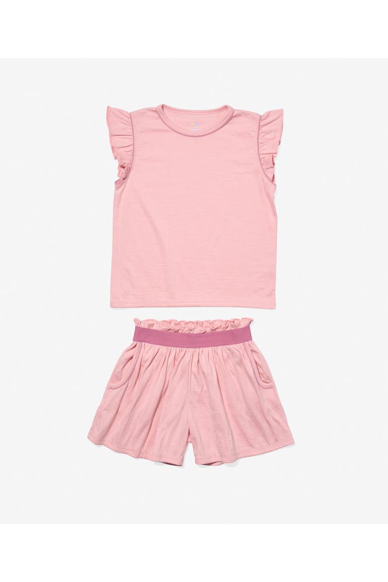 Bea Short Set, Main, color, Dusty rose