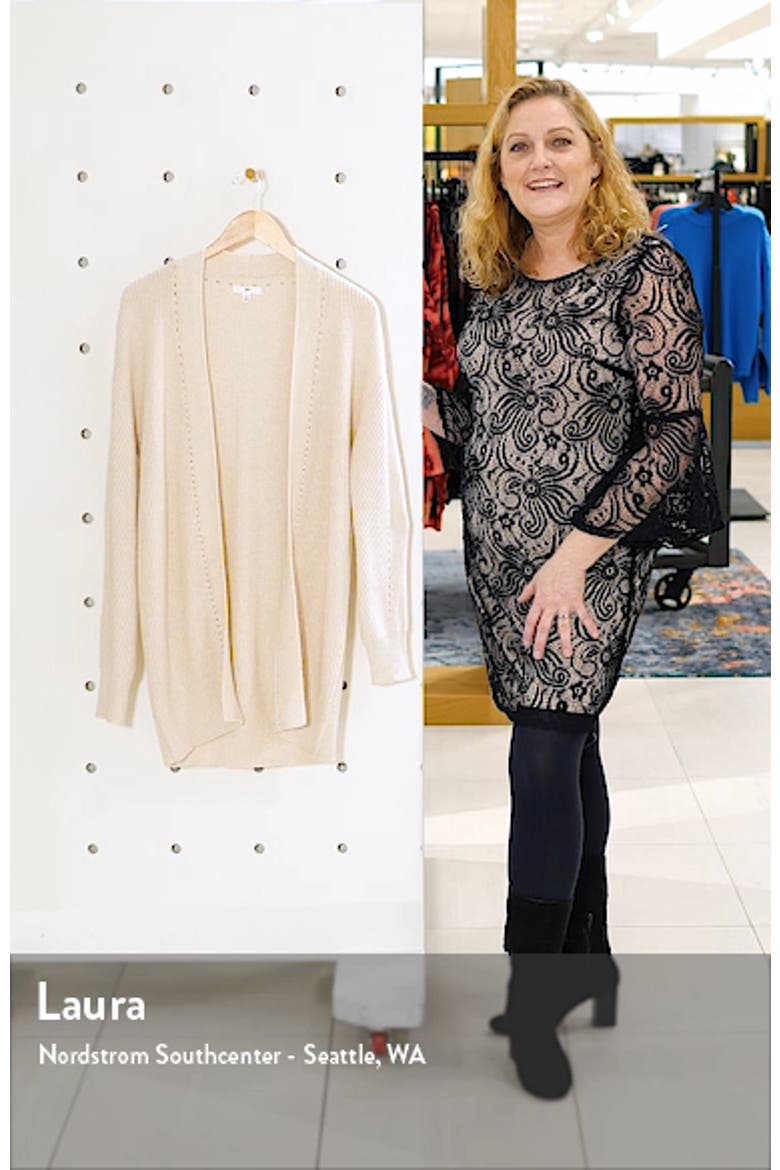 Open Stitch Cardigan video