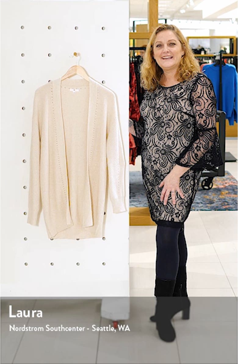 Open Stitch Cardigan, sales video thumbnail