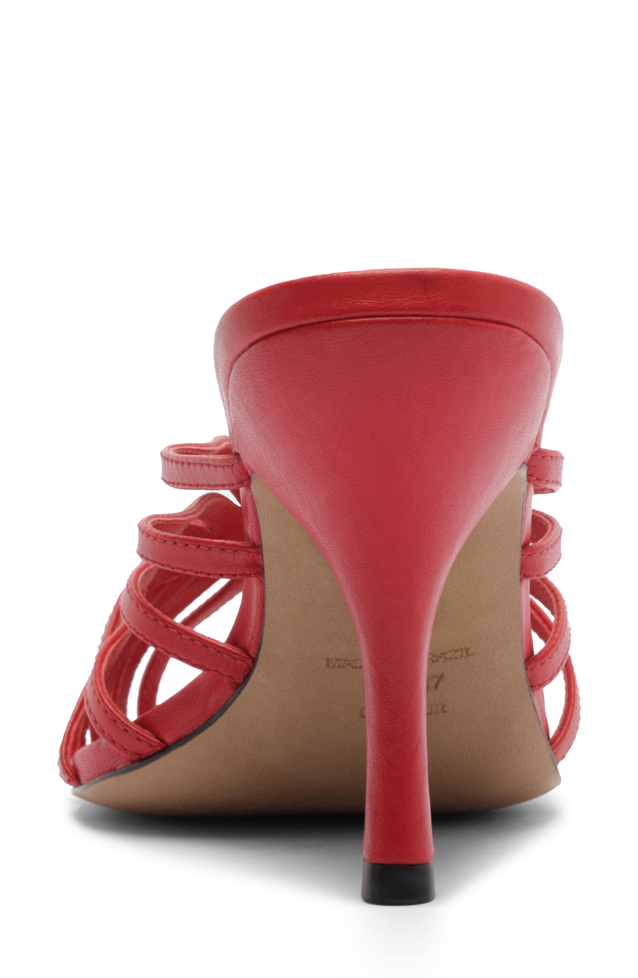 Arezzo Lucia Sandal, Alternate, color, Intense Red