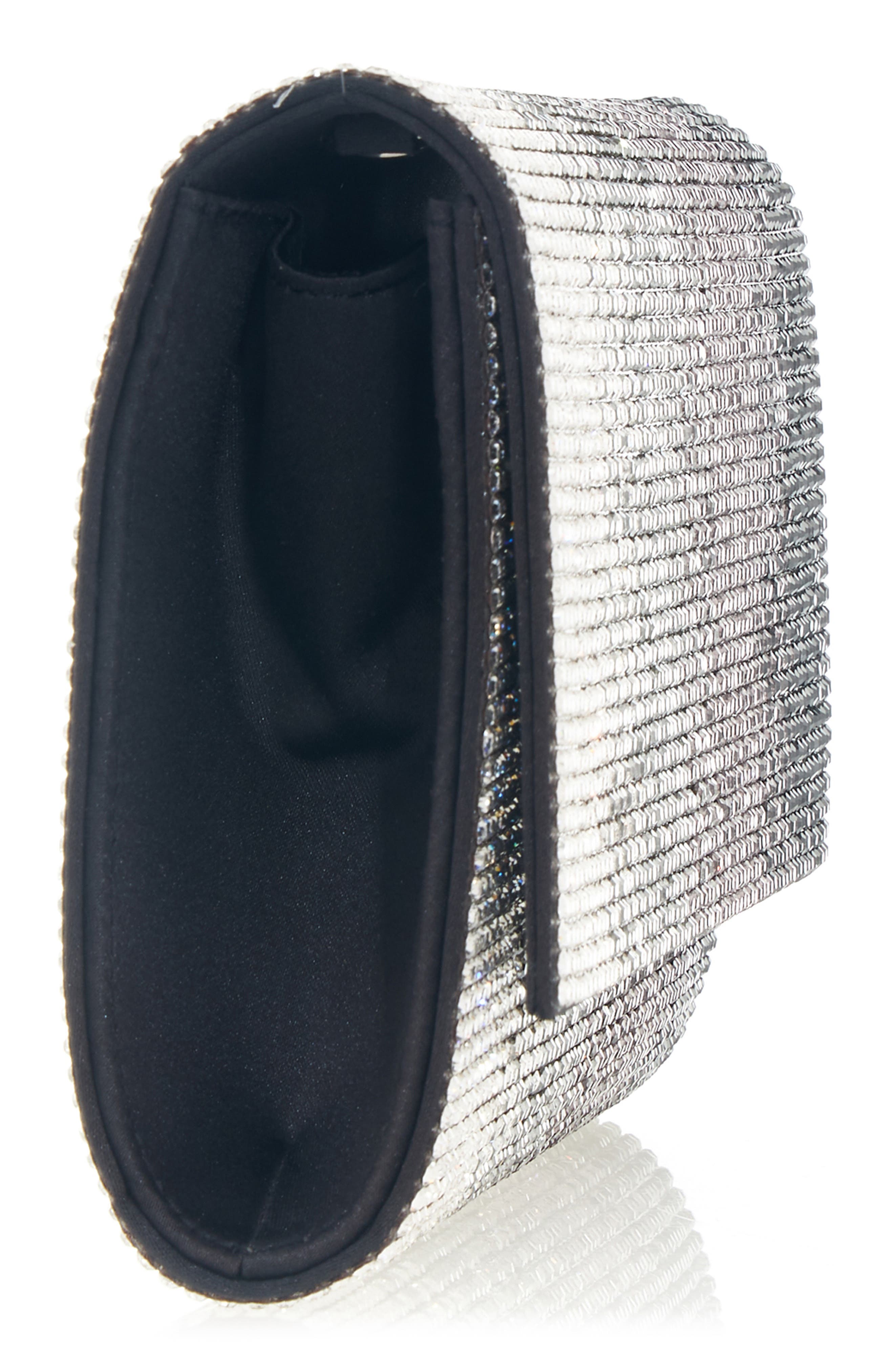 JUDITH LEIBER COUTURE Fizzoni Ombré Crystal Clutch, Alternate, color, 