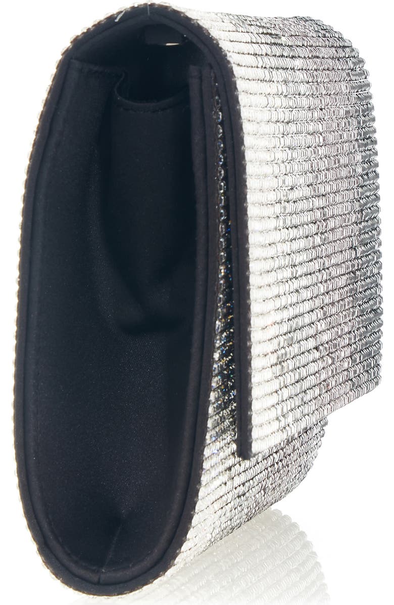 JUDITH LEIBER COUTURE Fizzoni Ombré Crystal Clutch, Alternate, color,