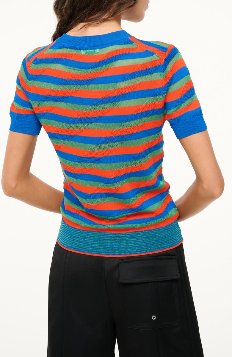 STAUD Nicholas Stripe Sweater, Alternate, color, 