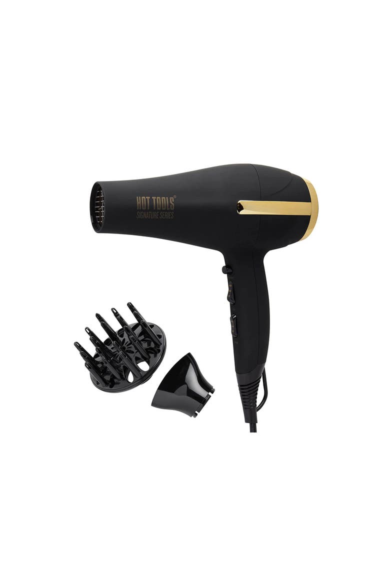 1875 Watt Salon Turbo Ionic Hair Dryer, Alternate, color, Black