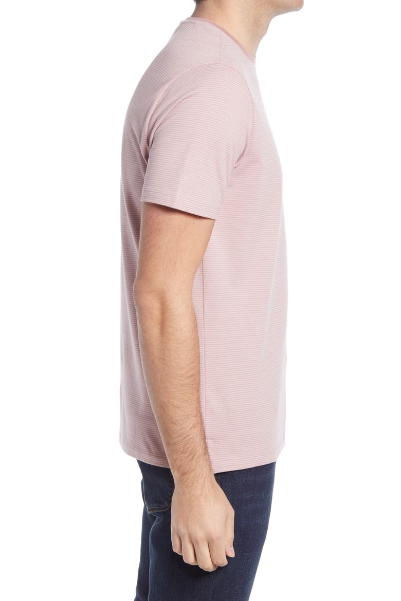 Men's Bancroft Pinstripe T-Shirt, Alternate, color, CORAL