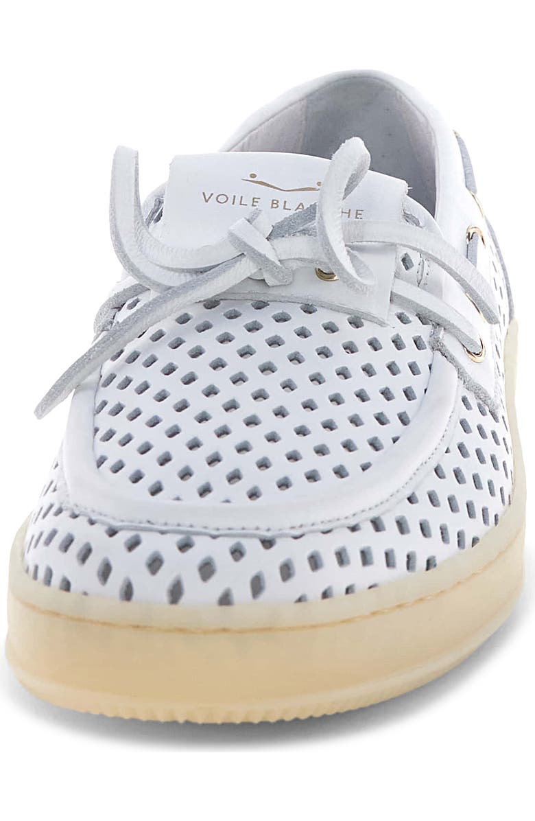 Voile Blanche Olivia Wind Boat Shoe, Alternate, color, White