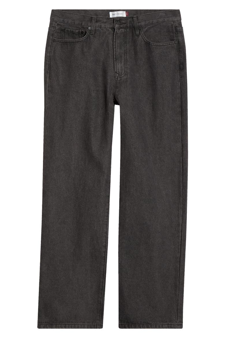Medici Wide Leg Jeans, Alternate, color, BLACK