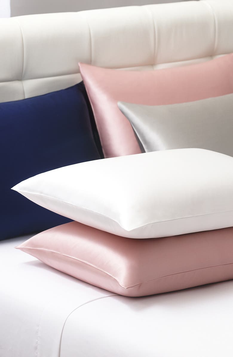 Allied Home Silk Satin Pillowcase, Alternate, color, 