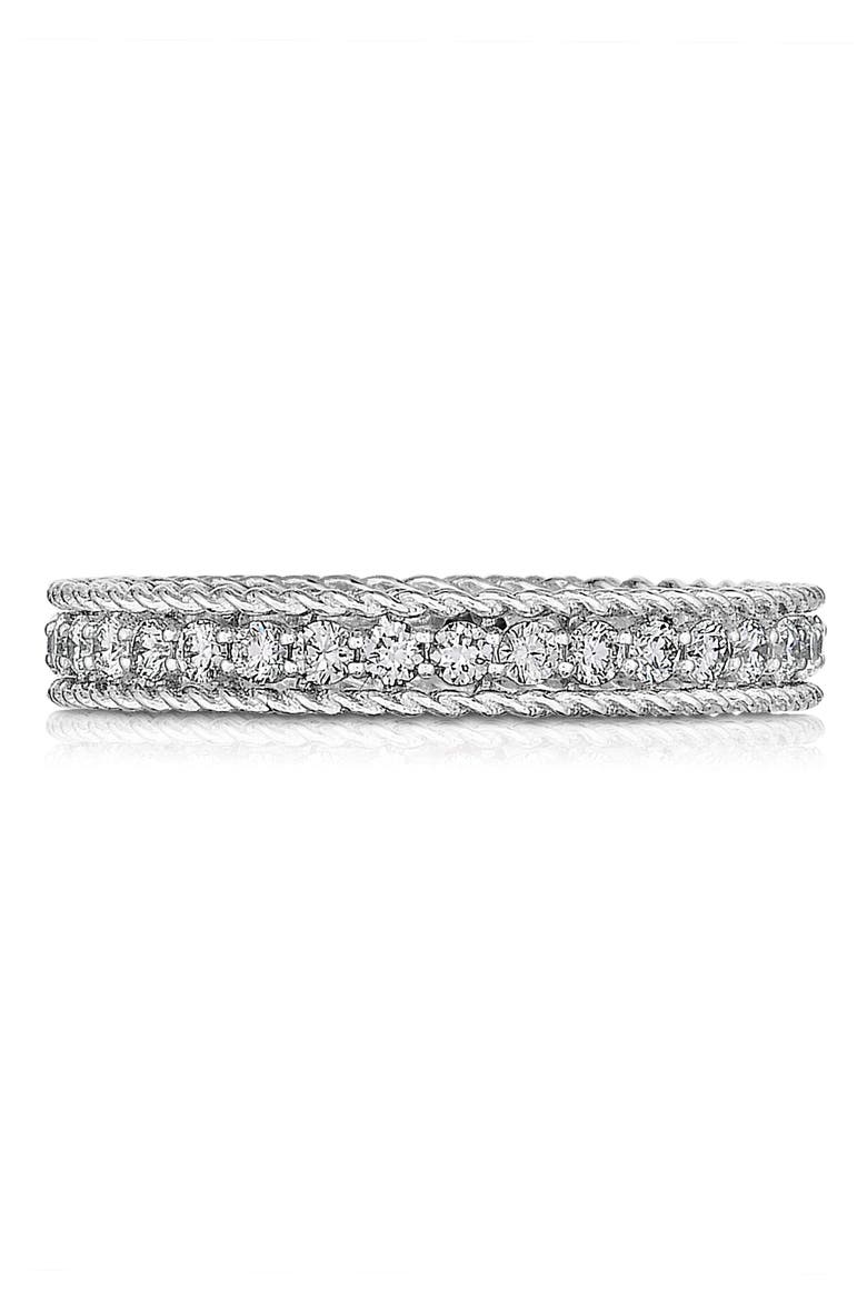 Symphony Diamond Band Ring, Main, color, WHITE GOLD