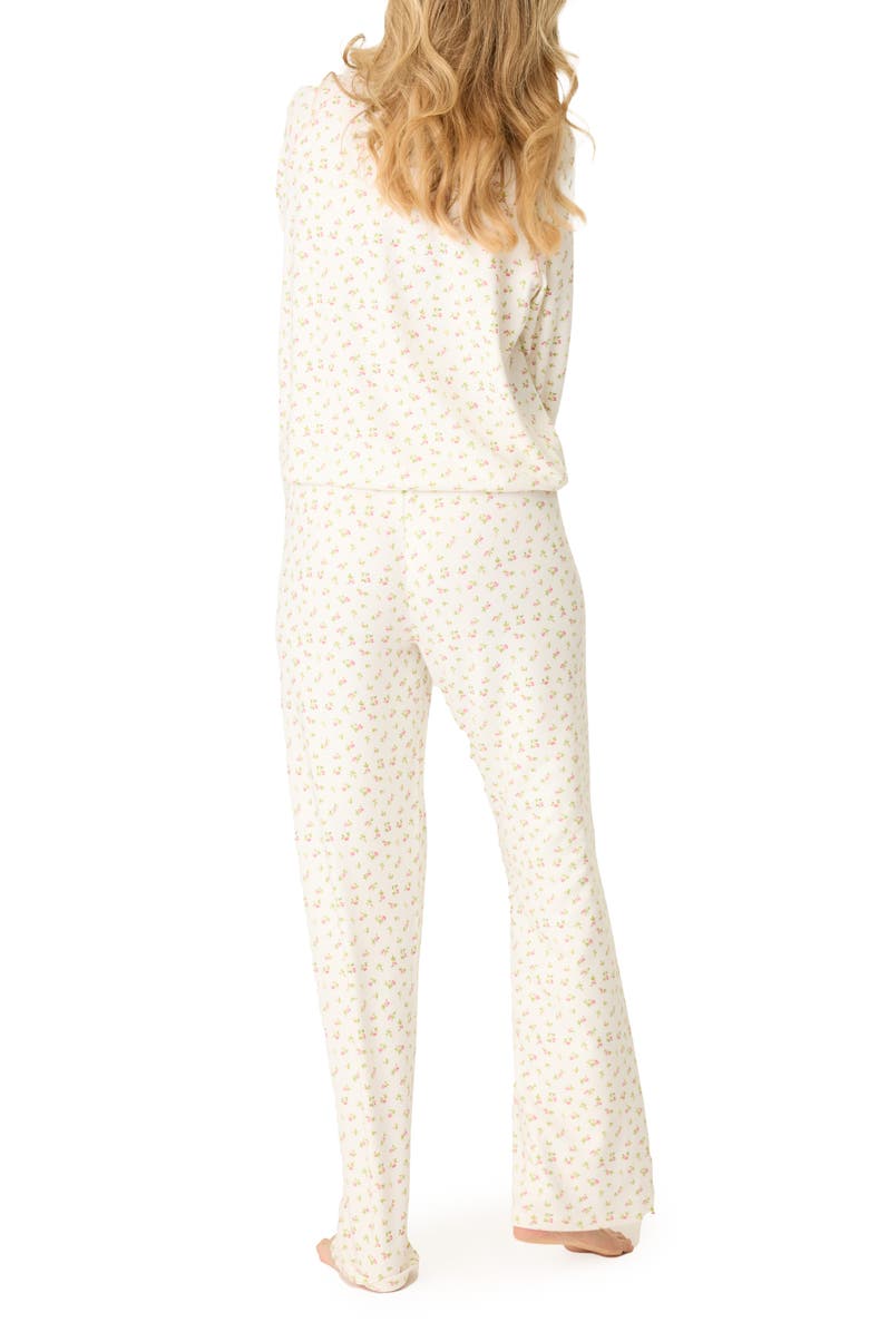 PJ Salvage Full Of Love Floral Print Pajamas, Alternate, color,