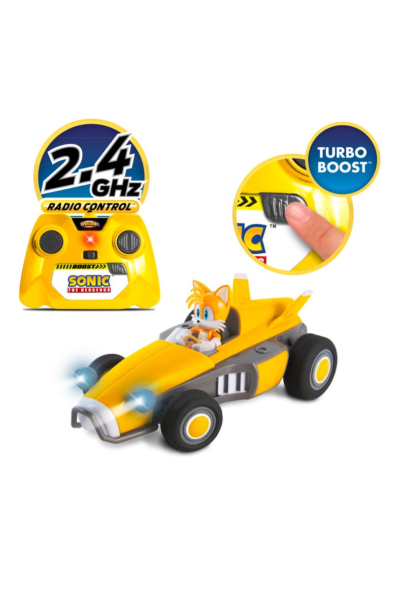 Sonic Tails The Fox Remote Controlled Car, Alternate, color, Multicolored