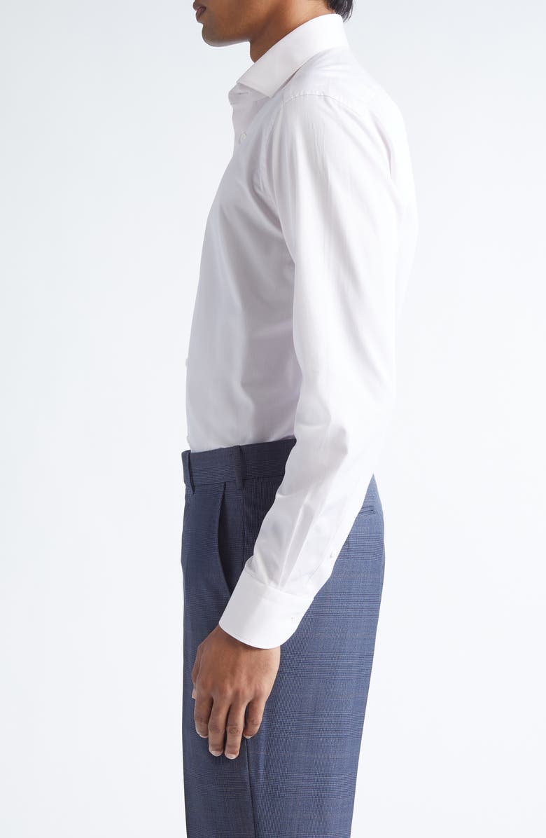 ZEGNA Centoventimila Falso Unito Button-Up Shirt, Alternate, color, Light Pink