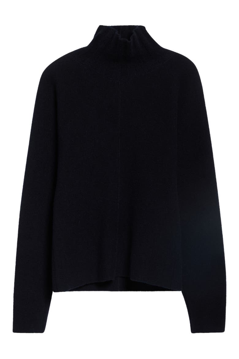 Lothea Lofty Merino Wool Turtleneck Sweater, Alternate, color, NAVY MELANGE