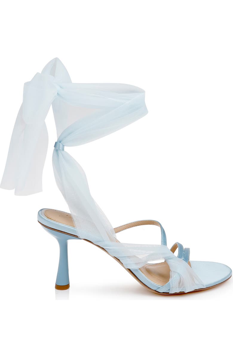 Jewel Badgley Mischka Norris Ankle Wrap Sandal, Alternate, color, Sky Blue