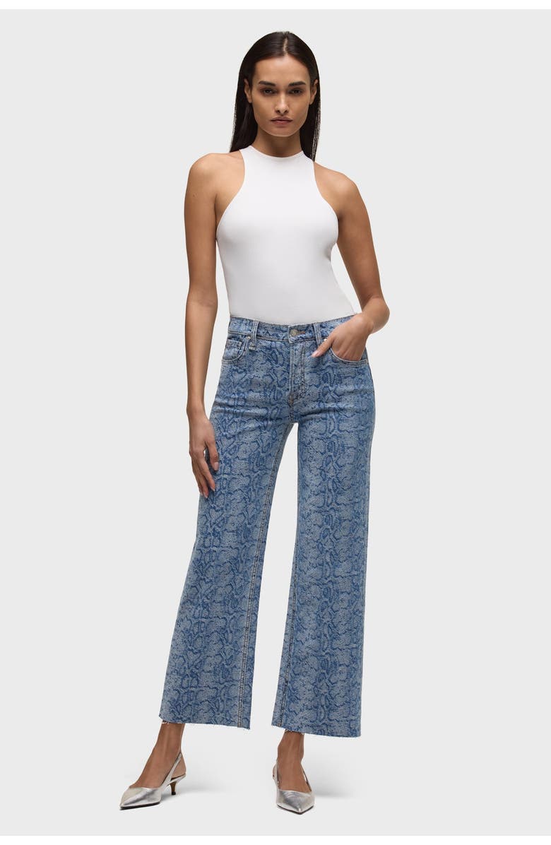 Hudson Jeans Rosie High-Rise Wide Leg Ankle, Alternate, color, Venom